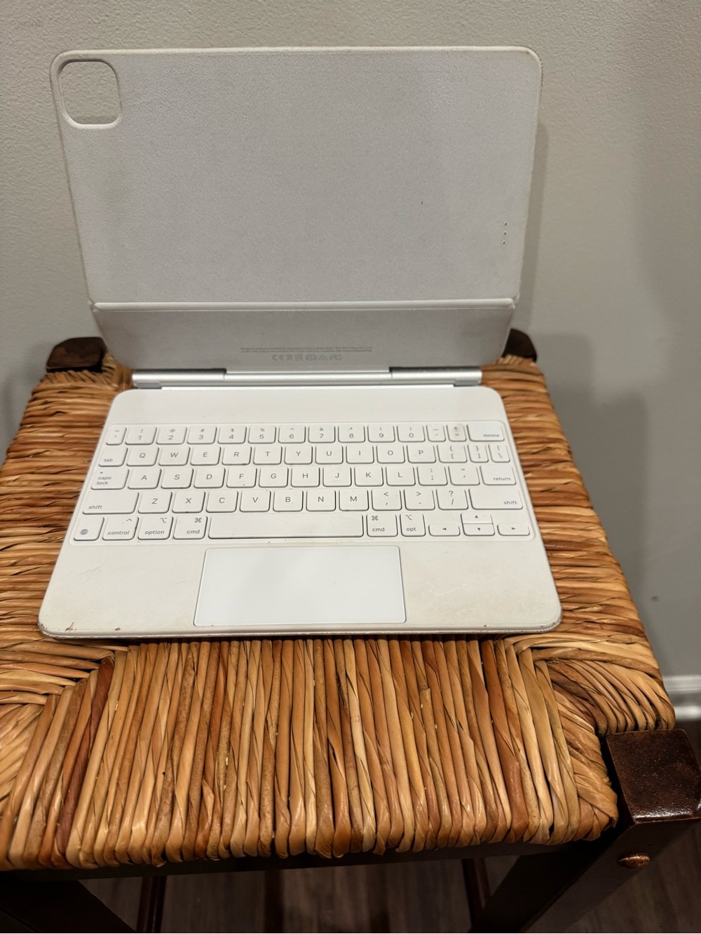 Apple White Tablet Keyboard Case Only - White